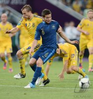 Fussball International Europameisterschaft 2012: Ukraine - Frankreich
