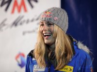 SKI Weltcup  Damen  ST. Moritz: Lindsey  Vonn (USA)