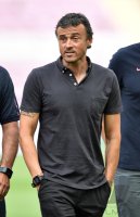 FUSSBALL International 2014/2015: Trainer Luis Enrique (Barca)