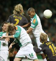 Fussball, 1. Bundesliga: Bremen - Aachen