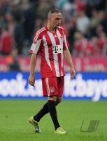 Fussball 1. Bundesliga  Saison 2010/2011: FC Bayern Muenchen - Werder Bremen