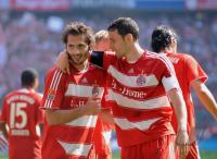 FUSSBALL 1. BUNDESLIGA: Bayern Muenchen - Gladbach