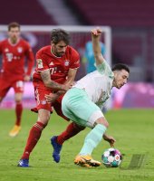 Fussball 1. Bundesliga Saison 20/21: FC Bayern Muenchen - SV Werder Bremen