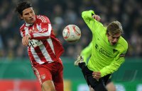Fussball: DFB Pokal  Saison 2010/2011, Viertelfinale: Aachen - Bayern