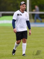 Fussball / Promi-Benefizfussballspiel in Tuebingen