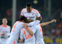 Fussball 1. Bundesliga  Saison 2012/2012: JUBEL FC Bayern Muenchen