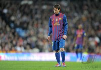 FUSSBALL International  COPA DEL REY  11/12:  Lionel Messi (Barca)