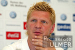 Fussball Bundesliga: Stefan Effenberg beim VfL Wolfsburg