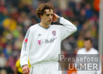 FUSSBALL 1. Bundesliga: FCB, HARGREAVES Gestik