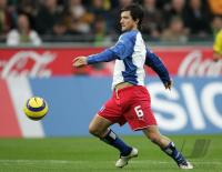 Fussball 1. Bundesliga: HSV, WICKY Einzelaktion am Ball