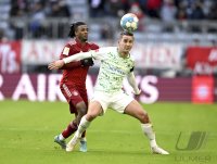 Fussball 1. Bundesliga Saison 21/22: FC Bayern Muenchen - SpVgg Greuther Fuerth