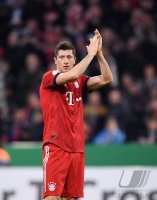 Fussball DFB Pokal Viertelfinale 18/19: FC Bayern Muenchen - 1. FC Heidenheim