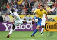 Fussball WM 2006: Brasilien - Ghana