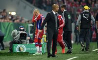 Fussball DFB Pokal Halbfinale 14/15: FC Bayern Muenchen - Borussia Dortmund