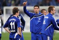 Fussball 1. Bundesliga: Kevin Kuranyi, Alexander Baumjohann (v. li., Schalke)