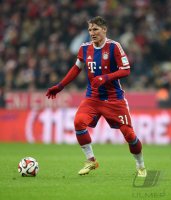 Fussball 1. Bundesliga Saison 14/15: FC Bayern Muenchen - 1. FC Koeln