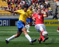 Fussball Frauen FIFA U 17  WM  2008  Brasilien - England