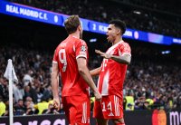 Fussball  Viertelfinal Hinspiel   CHL 25/26: Real Madrid - FC Bayern Muenchen