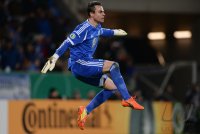 Fussball DFB Pokal Viertelfinale 13/14: Torwart Diego Benaglio (VfL Wolfsburg)