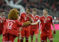 Fussball  1. Bundesliga  13/14: FC Bayern Muenchen - Bayer Leverkusen