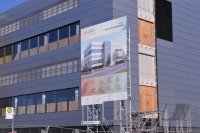 Aussenansicht Neubau Labor- und Forschungsgebaeude CureVac AG in Tuebingen