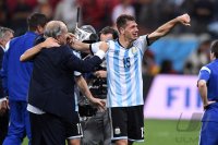 FUSSBALL WM 2014, HALBFINALE: Niederlande - Argentinien