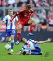 Fussball 1. Bundesliga, Saison 2011/2012:  FC Bayern Muenchen - Hertha BSC Berlin