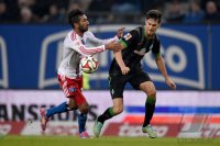 Fussball, 1. Bundesliga  Saison 2014/2015: Hamburger SV - SV Werder Bremen