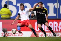 Fussball, 1. Bundesliga  Saison 2013/2014: Hamburger SV - Borussia Dortmund