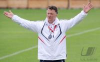 1. Fussball Bundesliga : Trainer Louis van Gaal (FCB)
