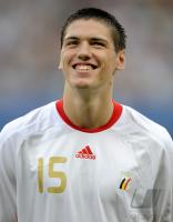 FUSSBALL  Olympia 2008  Peking  Halbfinale Nigeria - Belgien