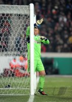 Fussball DFB Pokal, Saison 2011/2012, Viertelfinale: Torwart Manuel Neuer (FC Bayern Muenchen)