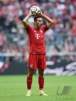 Fussball 1. Bundesliga Saison 14/15: Thiago Alcantara (FC Bayern Muenchen)