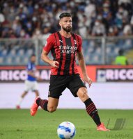 FUSSBALL INTERNATIONAL SERIE A 21/22: Sampdoria Genua - AC Mailand