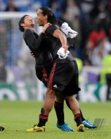 FUSSBALL  International CHL 09/10 :  JUBEL Ronaldinho (Mailand)