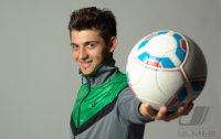 Fussball 1. Bundesliga, Saison 2011/2012: Matthias Zimmermann posiert im exklusiven Fotoshooting
