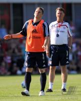 Fussball 1. Bundesliga:  Training FC Bayern Muenchen