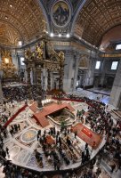 Vatikan / Rom: Trauer nach dem Tod von Papst Franziskus I.