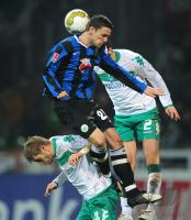 FUSSBALL 1. BUNDESLIGA: Bremen - Wolfsburg