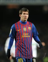 FUSSBALL International  COPA DEL REY  11/12: Lionel Messi (Barca)