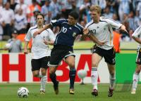 Fussball WM 2006 Deutschland - Argentinien