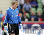 Fussball 1. Bundesliga: Leverkusen - Bayern, KAHN enttaeuscht