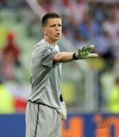 Fussball International EM 2012 - Testspiel :  Torwart Wojciech Szczesny (Polen)