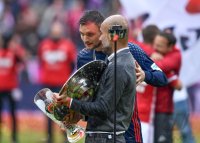 Fussball 1. Bundesliga Saison 15/16: Der FC Bayern feiert seine 26. Deutsche Meisterschaft