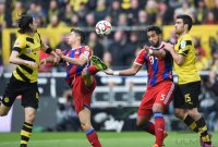 Fussball 1. Bundesliga Saison 14/15: FC Bayern Muenchen - Borussia Dortmund