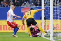 FUSSBALL 1. BUNDESLIGA: Hamburg - Dortmund