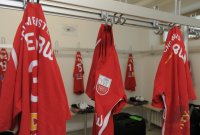 Volleyball 1. Bundesliga   Saison 2011/2012  ENBW TV RottenburgBesichtigung der Werkstatt der Schoenbuchbahn;