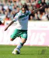FUSSBALL 1. BUNDESLIGA: Werder Bremen, FRINGS Einzelaktion