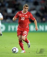 Fussball U21-EURO 2011 FINALE:   Xherdan Shaqiri (Schweiz)