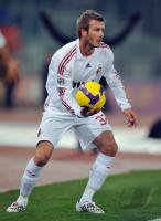 FUSSBALL SERIE A:  BECKHAM  (AC Mailand)